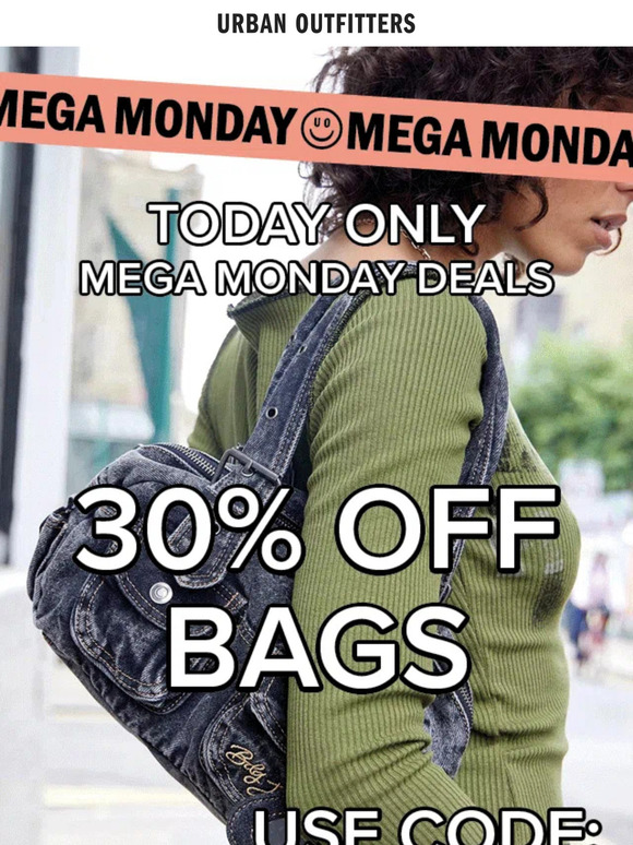 TODAY ONLY ⚠️ 30% OFF BAGS