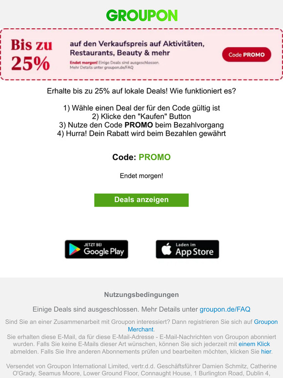 September Sale: Bis zu 25% zusätzlicher Rabatt auf lokale Erlebnisse