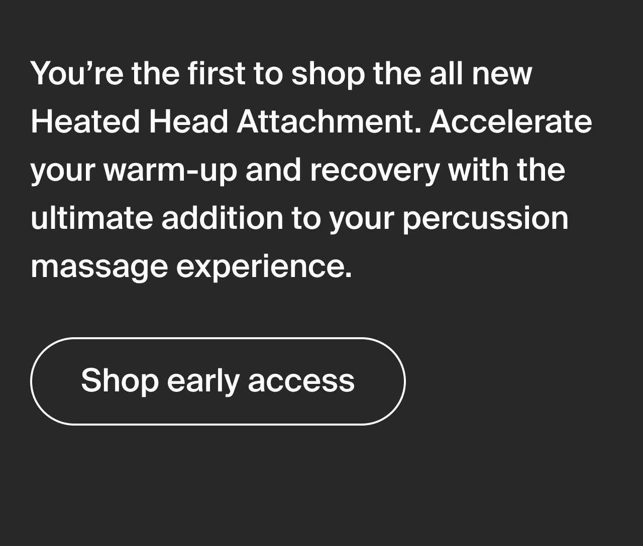 Shop early access