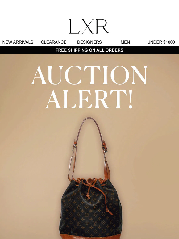Join our monthly auction