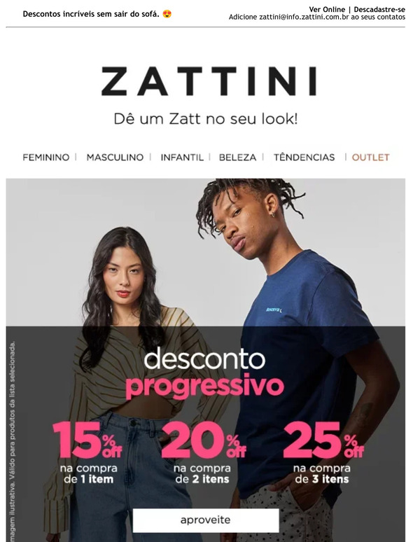 Vem pro progressivo: até 25% OFF para você! 💓