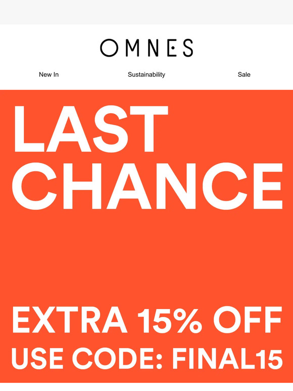 SALE ENDS TODAY ⏰