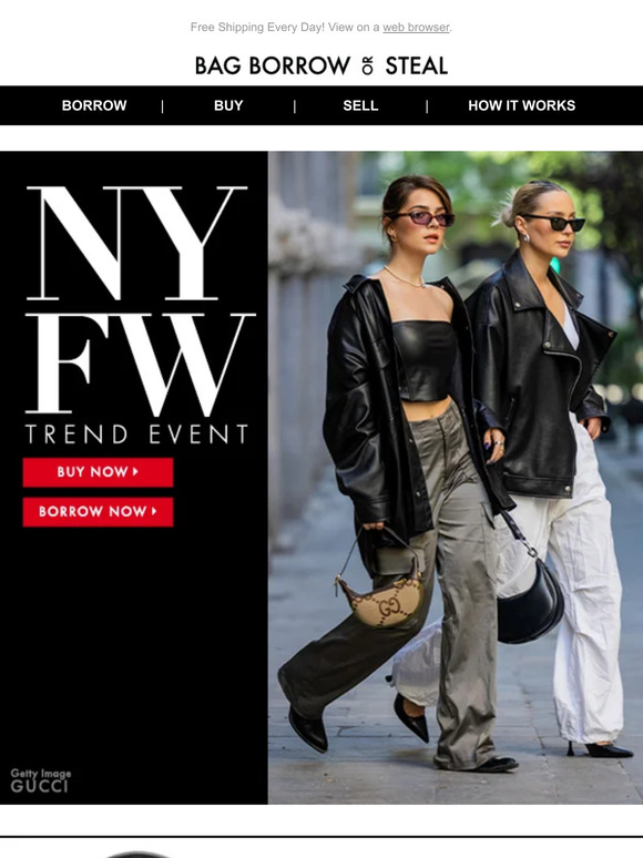 #NYFW Trend Event…STARTS NOW + Free Shipping