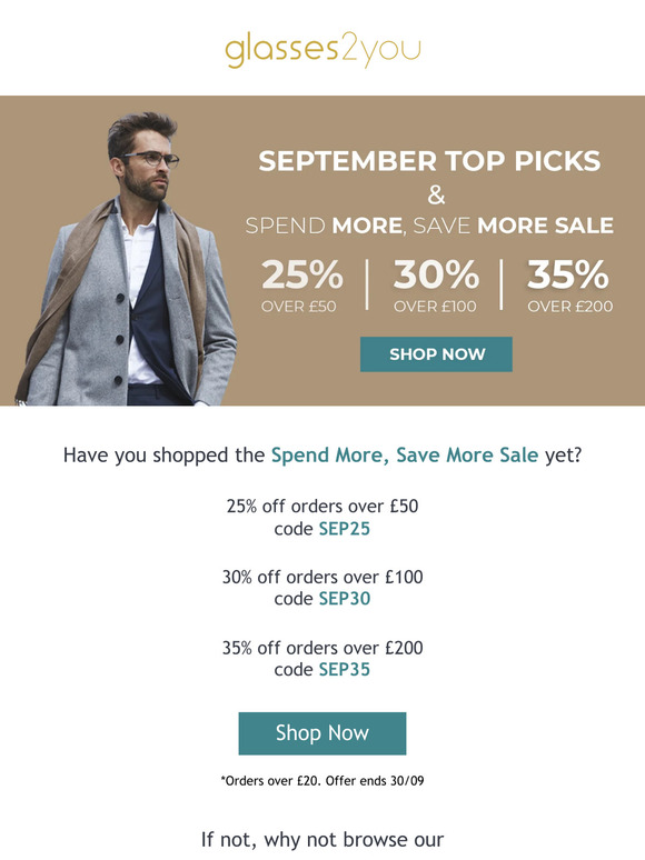 Have you shopped the Spend More, Save More Sale yet? ⏰