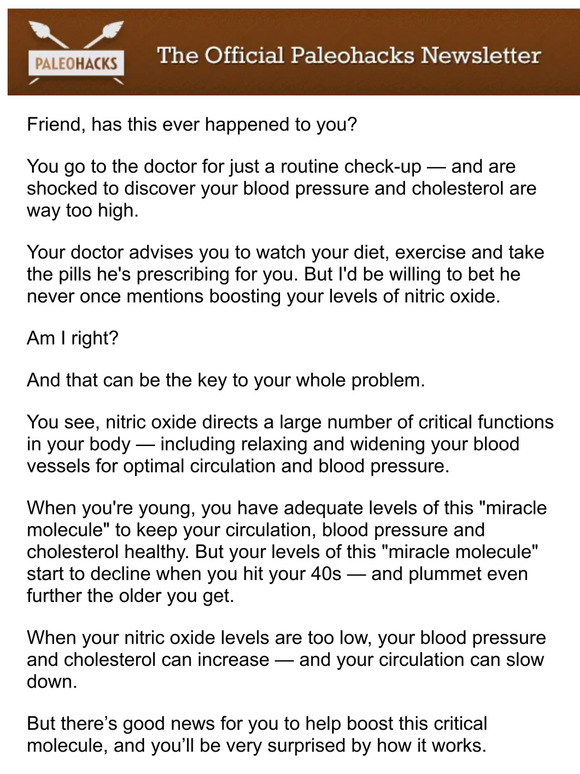 How to flood your body with Nitric Oxide