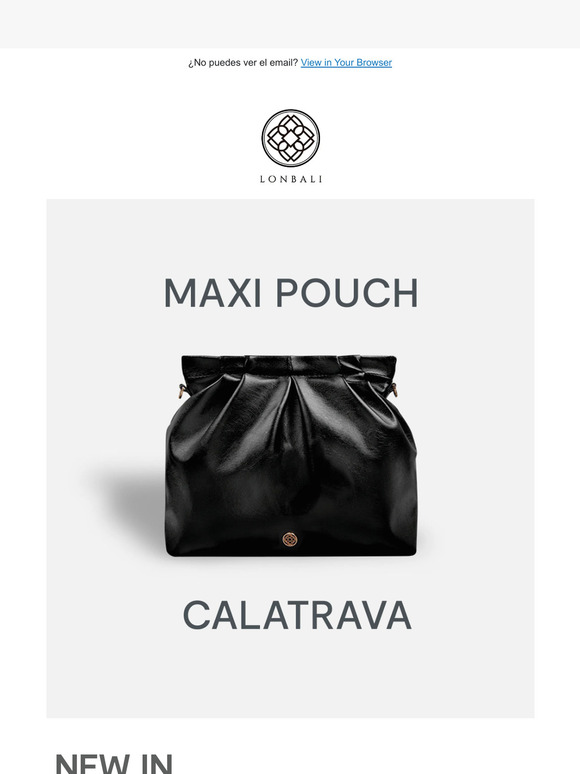 NEW IN 💘 MAXI POUCH CALATRAVA