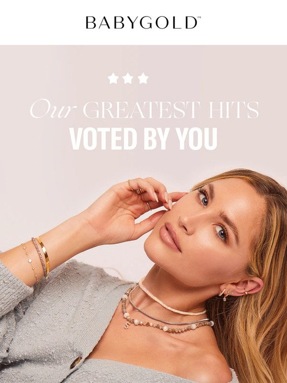 Our Greatest Hits Voted by You!