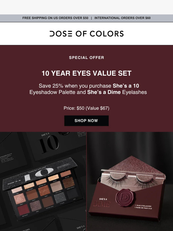 25% Off the Perfect Eye Look! 😍