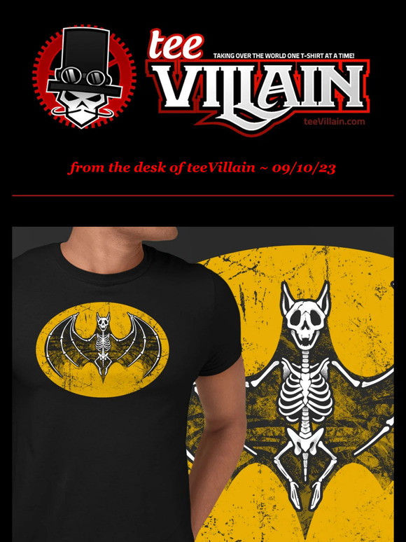 Artist Alemaglia brings us a design that blurs the lines between vigilante and vertebrate!