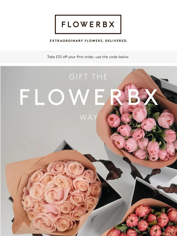 What makes a FLOWERBX gift?