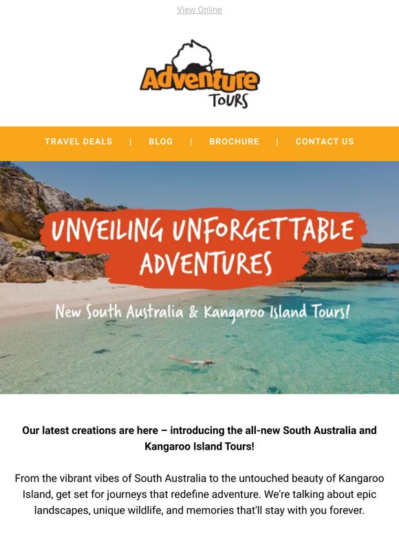 Unveiling Unforgettable Adventures: New South Australia & Kangaroo Island Tours!