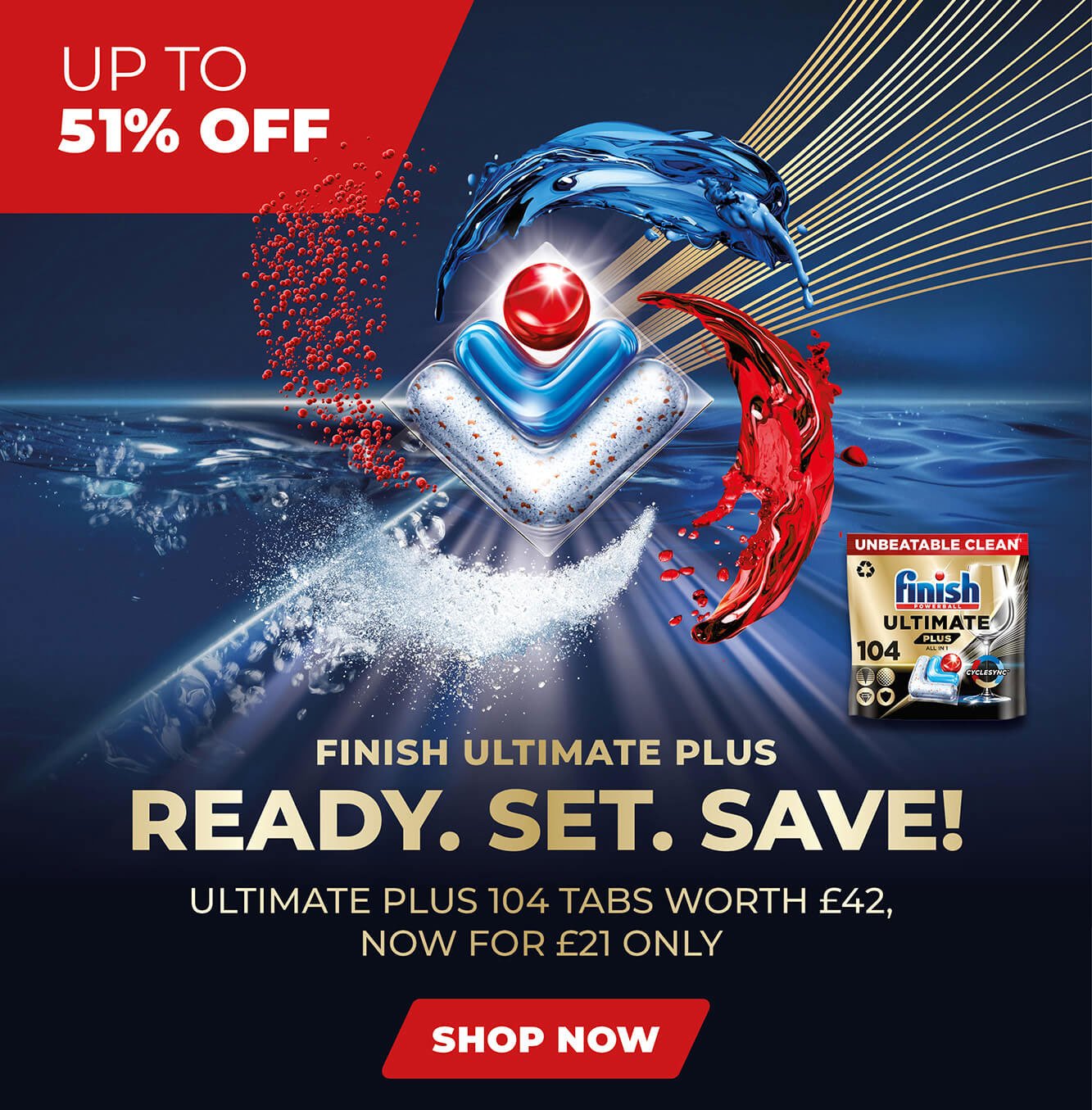 Finish: Finish Ultimate Plus is back on promo!
