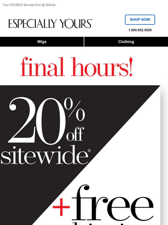 Employee Discount: Quitting Time!