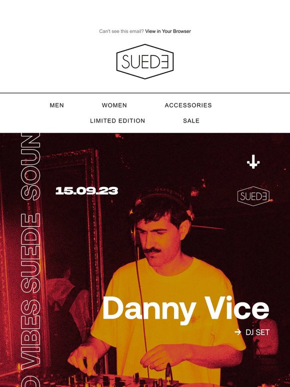 SUEDE Sound Vibes: Danny Vice (Dj SET)