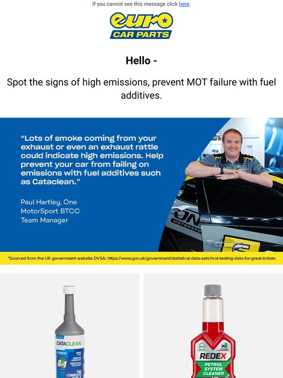 Did You Know High Emissions Can Fail Your MOT?