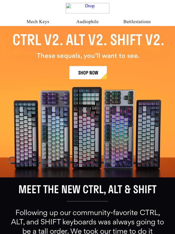 Meet the New CTRL, ALT, and SHIFT