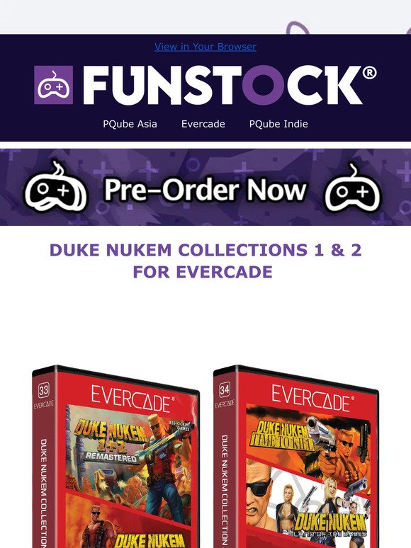 PRE-ORDER NOW: Duke Nukem Collections 1 & 2