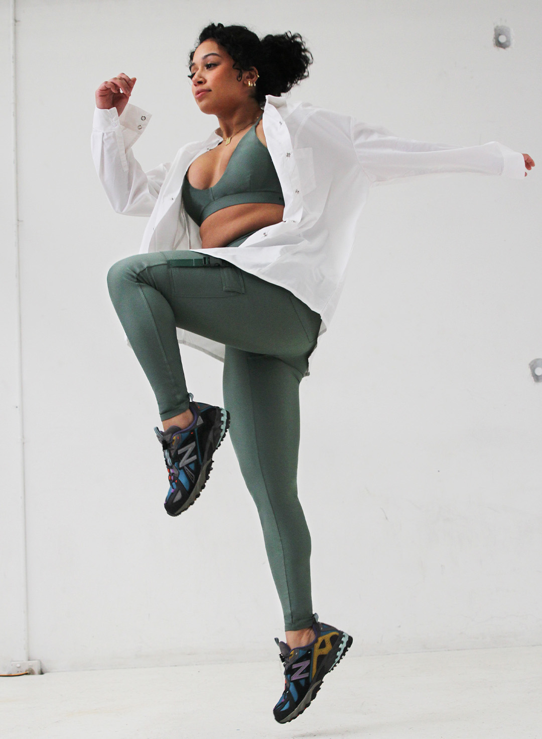 UTILITY LEGGING - ARMY GREEN