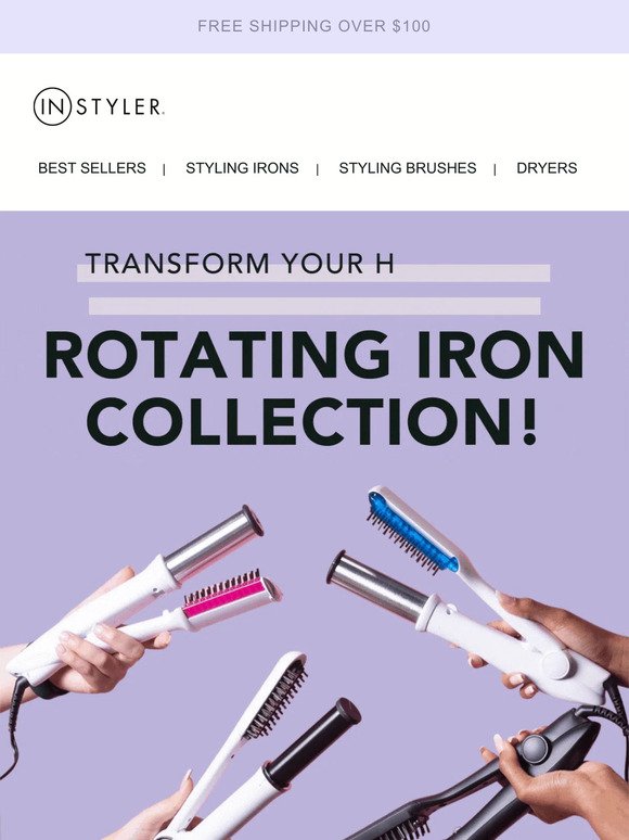 Achieve Salon-Perfect Hair at Home with InStyler!