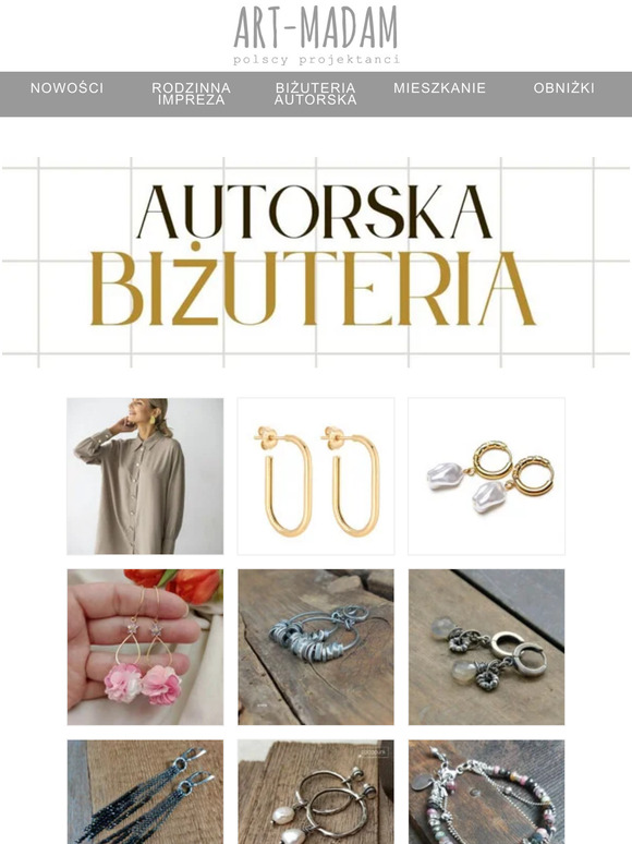 Autorska biżuteria - Pojedyncze sztuki!
