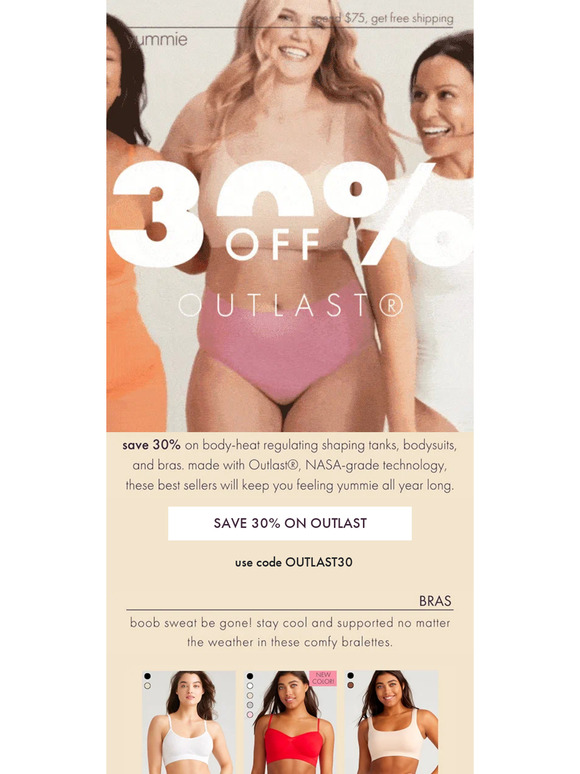 Temp Regulating Styles are 30% Off