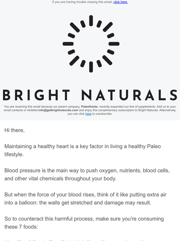 7 Foods That Fight High Blood Pressure Naturally