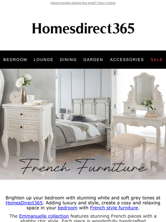 🛏️ BRIGHTEN UP YOUR BEDROOM WITH FRENCH FURNITURE 🛋️