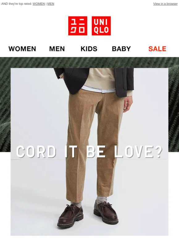 Discover cozy corduroy