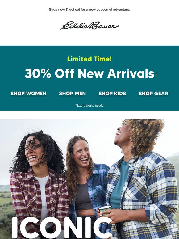 YOU Get 30% Off New Fall Arrivals!
