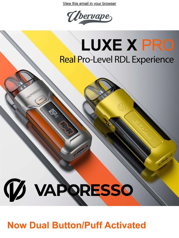 Brand-New: Luxe X PRO Kit by Vaporesso