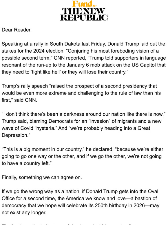 Be very afraid: Trump is getting MORE extreme