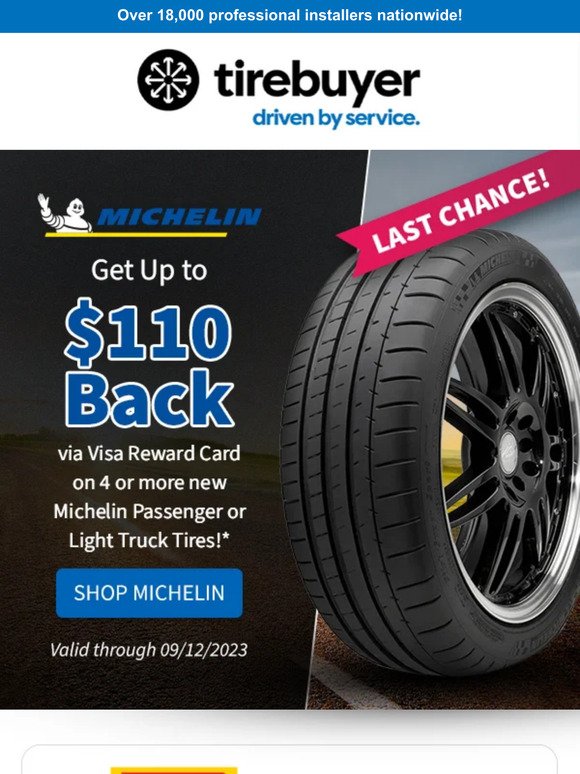 🚨 This Michelin Deal is Rolling Out in 3… 2…