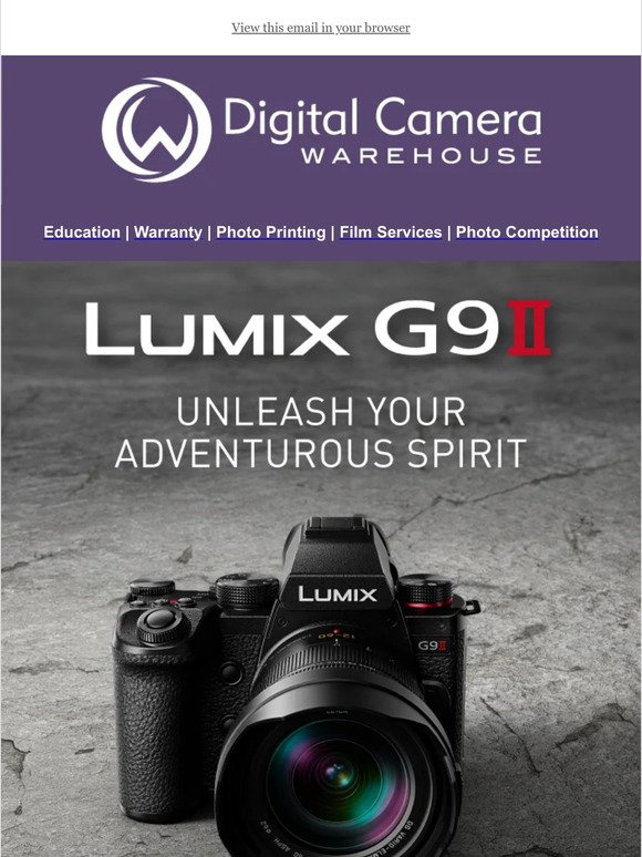 ⚠️ Introducing the New Panasonic Lumix G9 II and Two New Panasonic Leica DG Lenses