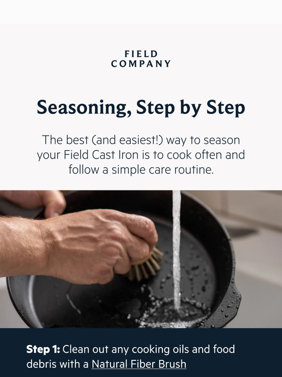 3 Simple Steps to Season Your Cast Iron