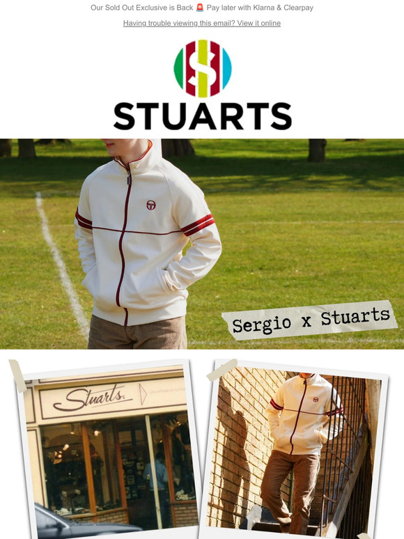 Sergio Tacchini x Stuarts Returns 👀