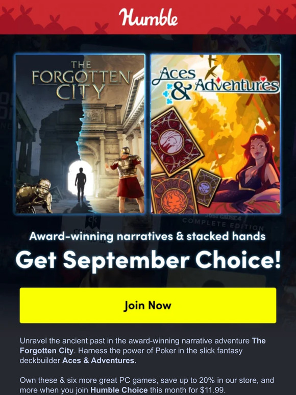 Humble Choice September 2023 includes Tiny Tina's Wonderlands, Deceive  Inc., and more