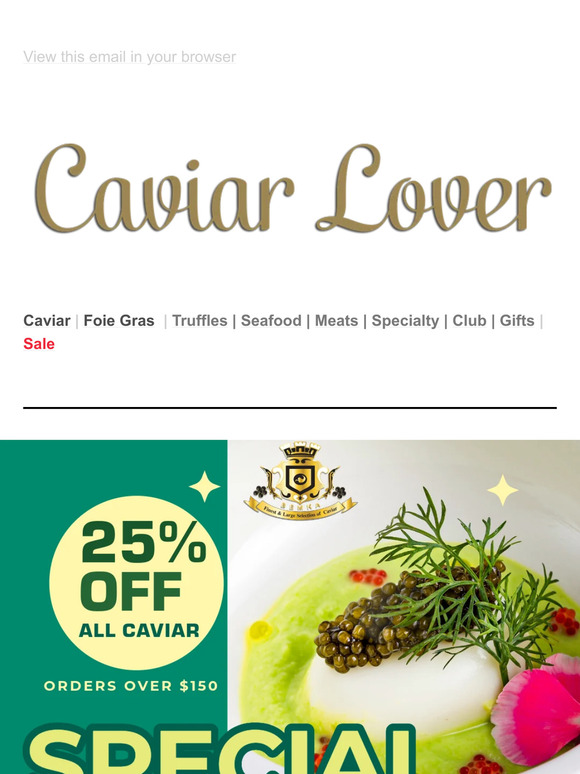 This week for you! 25%OFF