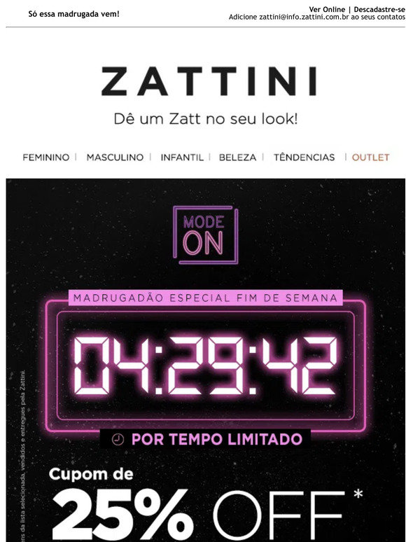 Semana do Consumidor pede cupom! Você ganhou 25% OFF 🤑