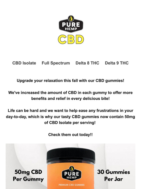 With Greater CBD Strength Comes Greater Relaxation