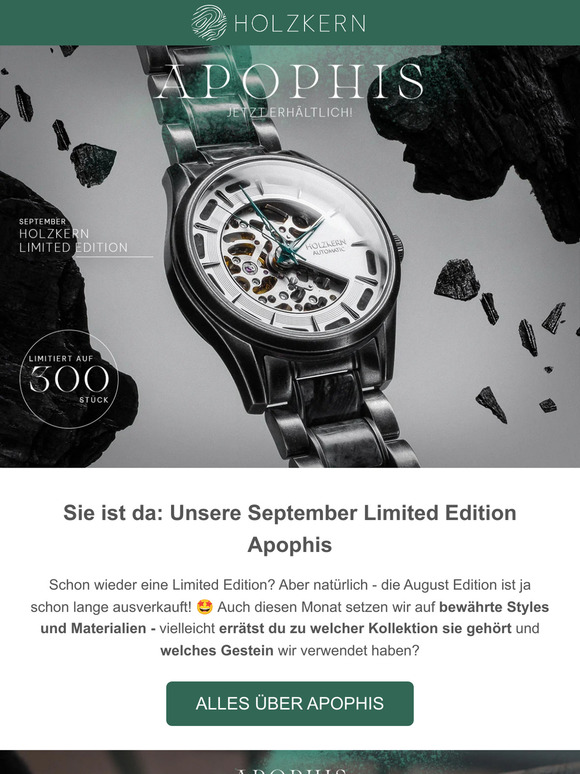 💫 Limited Edition Apophis - ab sofort erhältlich!