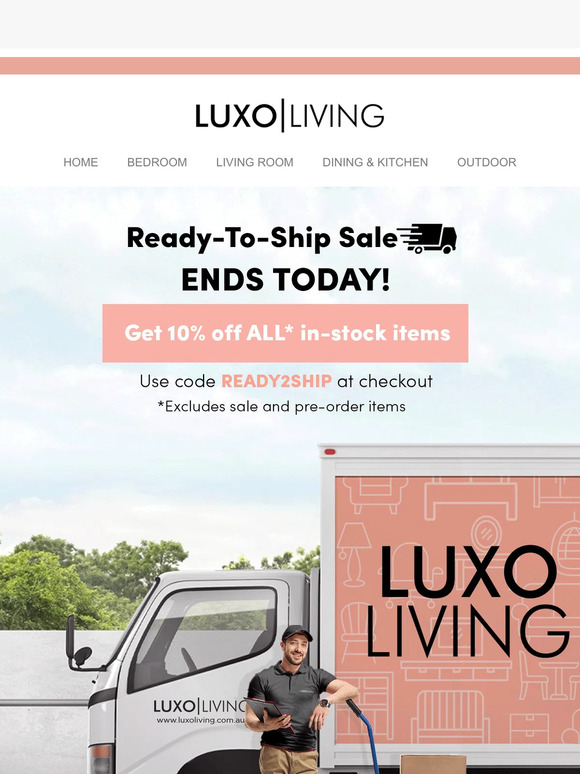 [ENDS TODAY] 10% Off All In-Stock Items READY TO SHIP