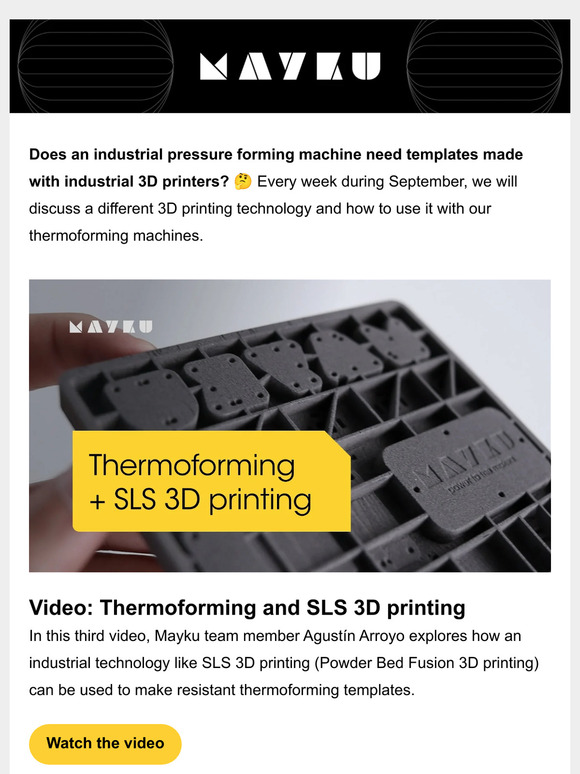 Do you need an industrial 3D printer to make thermoforming templates?