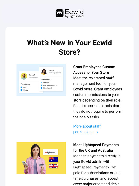 🆕 Superb New Tools to Get the Most Out of Your Ecwid Store