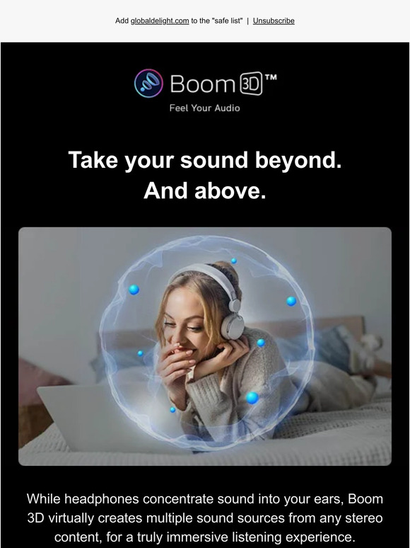 Experience audio in a whole new way with Boom 3D | Now 75% off [Lifetime License]