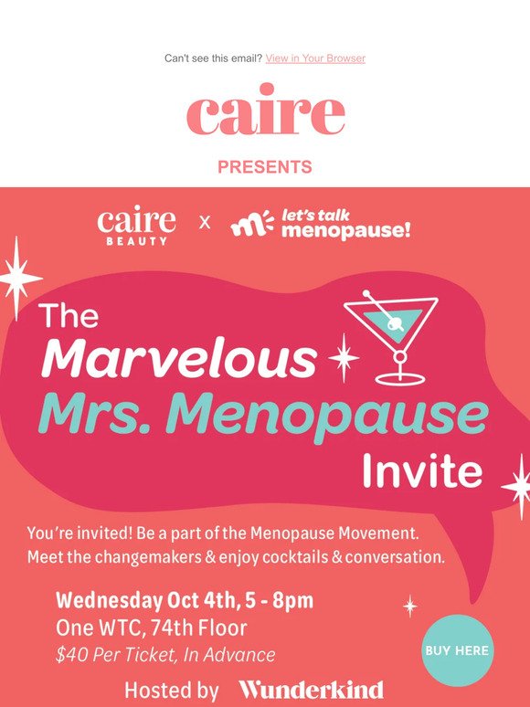 —,  Marvelous Mrs. Menopause NYC Event