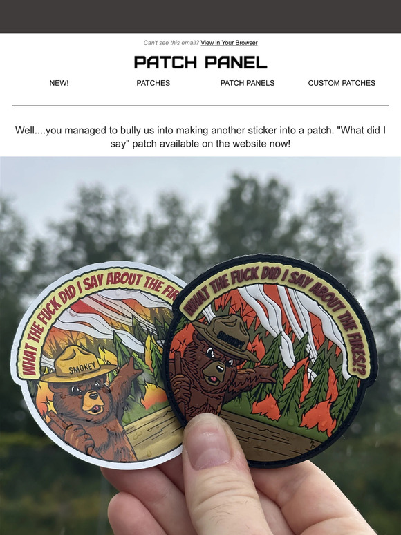 DROP NOTICE: What did I Say!? patch available now.