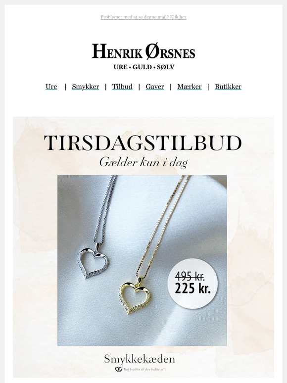 Kun få timer tilbage⏳