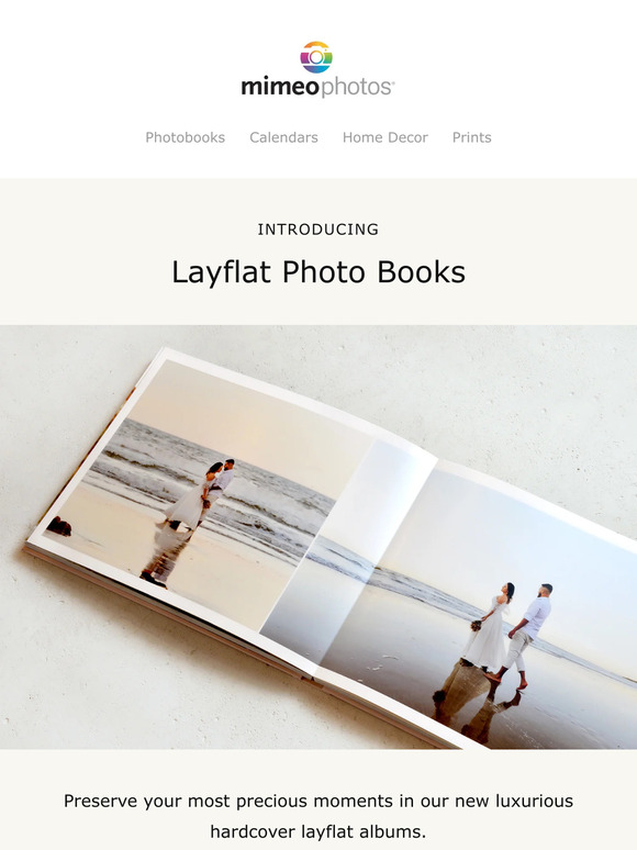 Introducing: Layflat Photo Books from Mimeo