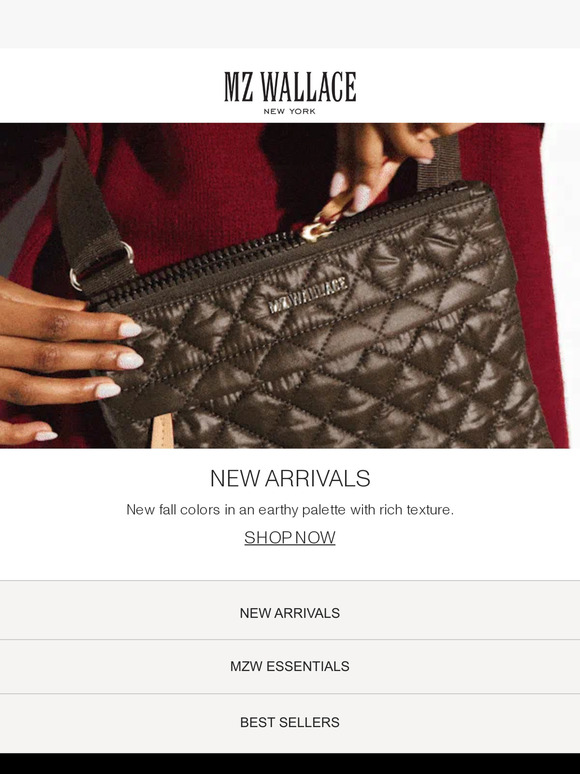 MZ WALLACE Announcing MZW NYC Sample Sale Online Warehouse