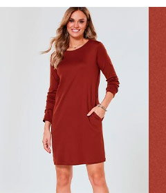 Vestido granate